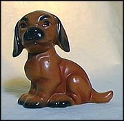 Brown Puppy 1989, Goebel Figurine  #62155 MAIN