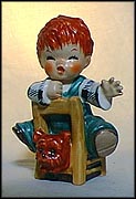 The Kibitzer, Goebel Figurine by Charlot Byj  #Byj 23 MAIN
