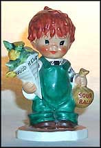 Good News, Goebel Figurine by Charlot Byj  #Byj 26 MAIN