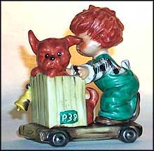 Gangway, Goebel Figurine by Charlot Byj  #Byj 28 MAIN
