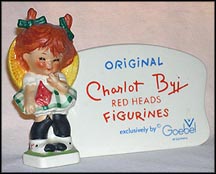 Dealer Display Plaque, Goebel Figurine by Charlot Byj  #Byj 47 MAIN