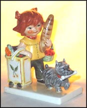 Little Shopper, Goebel Figurine by Charlot Byj  #Byj 53 MAIN