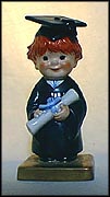 Bachelor Degree, Goebel Figurine by Charlot Byj  #Byj 69 MAIN