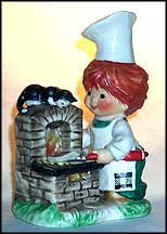 Barbeque, Goebel Figurine by Charlot Byj  #Byj 76 MAIN
