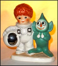 A Funny Face From Outer Space, Goebel Figurine by Charlot Byj  #Byj 91 MAIN