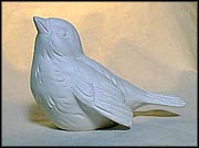Bird - White With Gold Beak, Goebel Figurine  #CV 72w MAIN