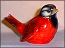 Bird - Red, Goebel Figurine  #CV 73r MAIN
