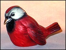 Bird - Red, Goebel Figurine  #CV 74r MAIN