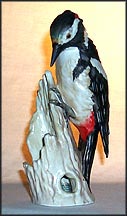 Great Spotted Woodpecker, Goebel Figurine  #CV 81 MAIN