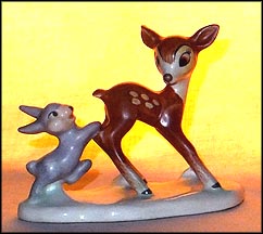 Bambi and Thumper, Goebel Figurine by Disney  #Dis 10 MAIN