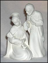 Holy Family- white, Goebel Figurine  #HX 252 MAIN