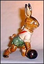 Rabbit Bowling, Goebel Figurine  #nn-rabbow MAIN