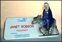 Flight Into Egypt Plaque, Goebel Figurine by Janet Robson  #Rob 434 MAIN