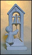 Angel Ringing Bell, Goebel Figurine by Maria Spötl  #Spo 48 MAIN