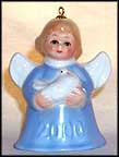 2000 Angel With Dove - Tan, Goebel Angel Bell MAIN