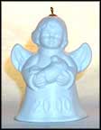 2000 Angel With Dove - White, Goebel Angel Bell MAIN