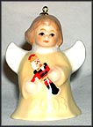 2003 Angel With Nutcracker - Yellow, Goebel Angel Bell MAIN