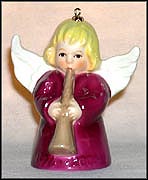 2006 Angel With Horn - Burgundy, Goebel Angel Bell MAIN