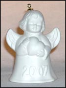 2007 Angel With Heart - White, Goebel Angel Bell MAIN