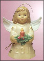 2011 Angel With Candle - Champagne, Goebel Angel Bell MAIN