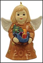 2015 Angel With Sleigh - Caramel, Goebel Angel Bell MAIN