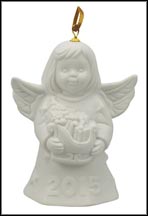 2015 Angel With Sleigh - White, Goebel Angel Bell MAIN