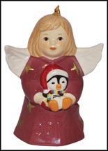 2017 Angel With Penguin - Mauve, Goebel Angel Bell MAIN