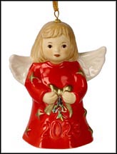 2023 Angel With Bow - Paradise Pink, Goebel Angel Bell MAIN