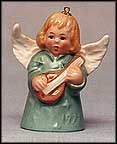1977 Angel With Mandolin - Green, Goebel Angel Bell MAIN