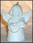 1977 Angel With Mandolin - White, Goebel Angel Bell MAIN