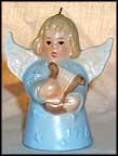 1978 Angel With Harp - Blue, Goebel Angel Bell MAIN