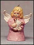 1978 Angel With Harp - Pink, Goebel Angel Bell MAIN