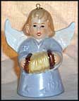 1979 Angel With Accordian - Purple, Goebel Angel Bell MAIN