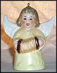 1979 Angel With Accordian - Yellow, Goebel Angel Bell MAIN