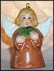 1983 Angel With Reed Pipes - Brown, Goebel Angel Bell MAIN