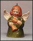 1986 Angel With Bells - Green, Goebel Angel Bell MAIN