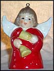 1986 Angel With Bells - Red, Goebel Angel Bell MAIN