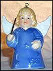 1987 Angel With Baton - Blue, Goebel Angel Bell MAIN