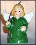 1987 Angel With Baton - Green, Goebel Angel Bell MAIN