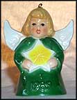 1989 Angel With Star - Green, Goebel Angel Bell MAIN