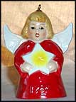 1989 Angel With Star - Red, Goebel Angel Bell MAIN