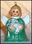 1998 Angel With Lamb - Green, Goebel Angel Bell MAIN