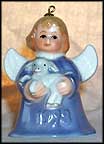 1998 Angel With Lamb - Purple, Goebel Angel Bell MAIN