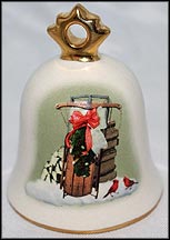 2016 Christmas Sled, Goebel Annual Christmas Bell Ornament MAIN