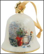 2022 Nature Scene, Goebel Annual Christmas Bell Ornament MAIN