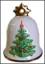 1984 Christmas Tree, Goebel Annual Christmas Bell Ornament MAIN