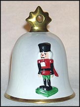 1992 Nutcracker, Goebel Annual Christmas Bell Ornament MAIN