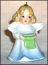1988 Angel With Musicbook, Goebel Charlot Byj Annual Christmas Ornament MAIN