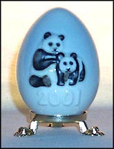 2001 Pandas, Goebel Annual Easter Egg MAIN
