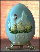 1995 Hen with Chicks, Goebel Annual Easter Egg MAIN